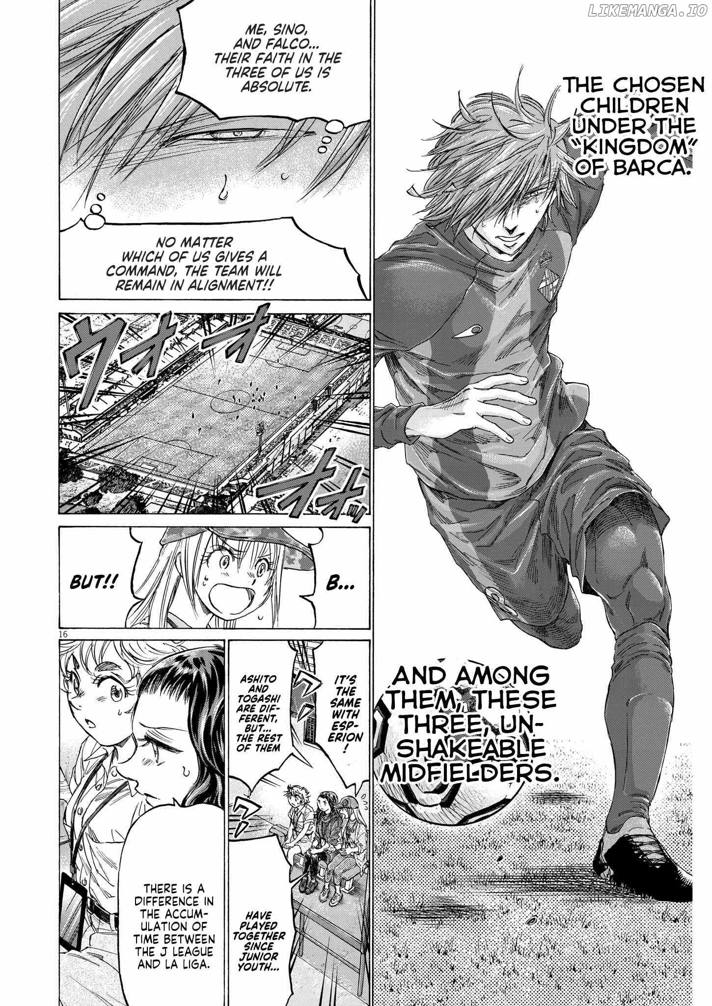 Ao Ashi Chapter 355 - page 16