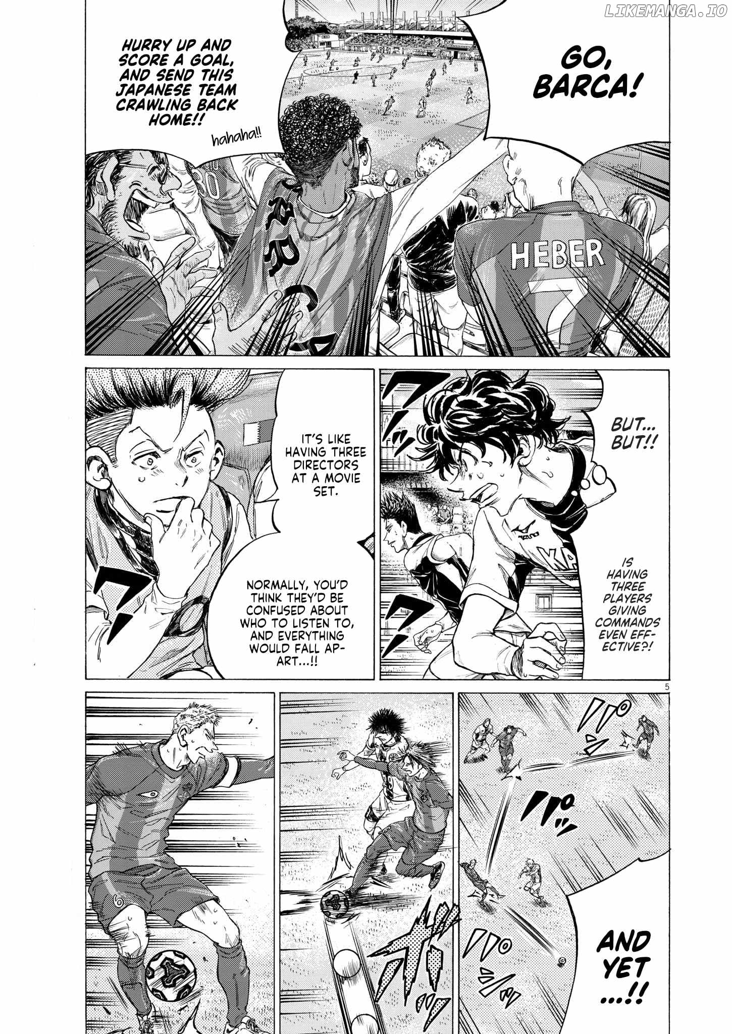 Ao Ashi Chapter 355 - page 5
