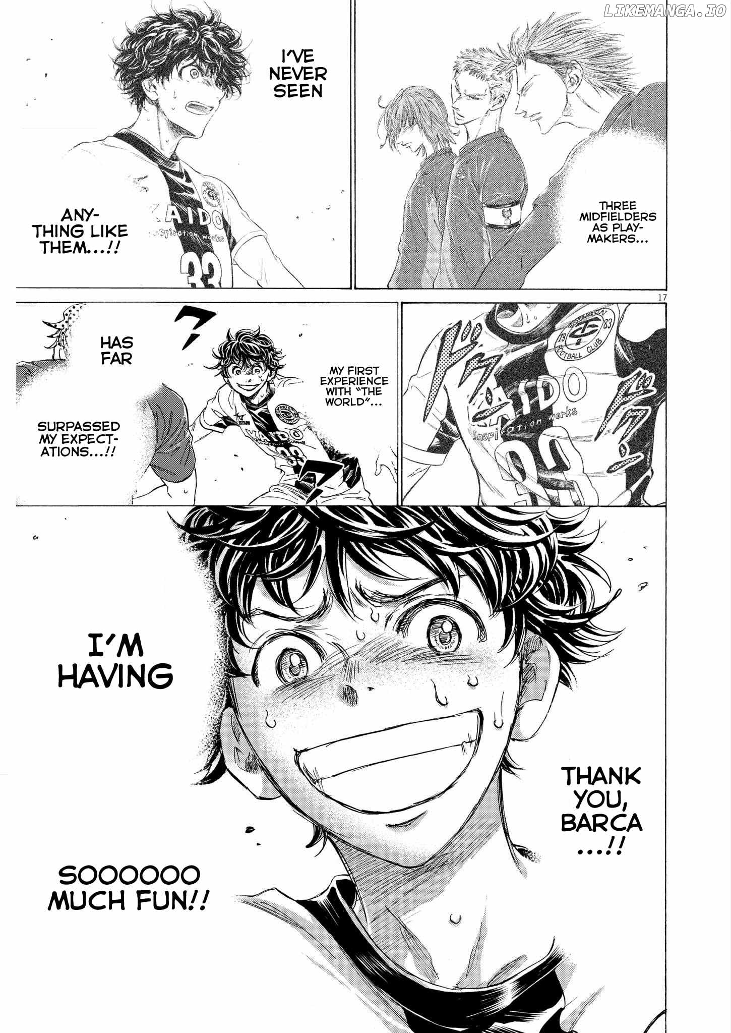 Ao Ashi Chapter 358 - page 17