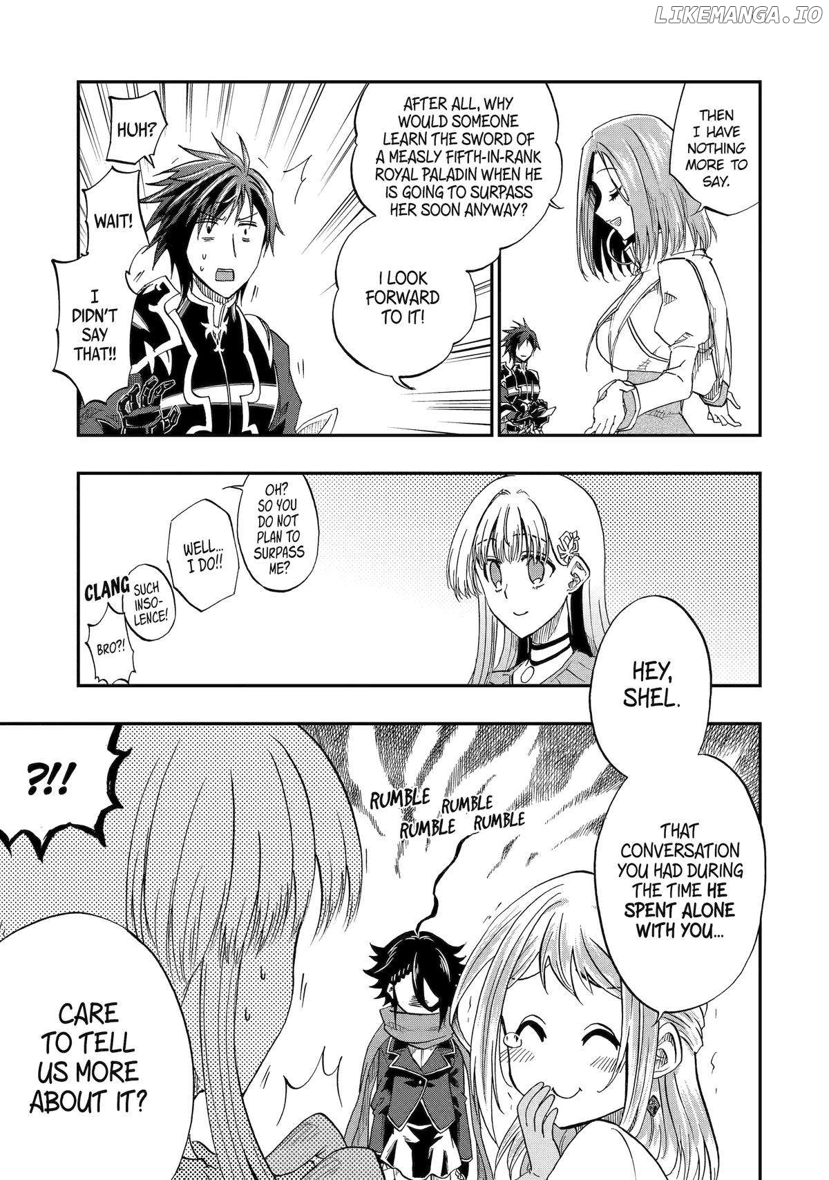 Ankoku Kishino no Ore desu Ga Saikyou no Hijiri Kishi wo Mezashimasu Chapter 61 - page 21