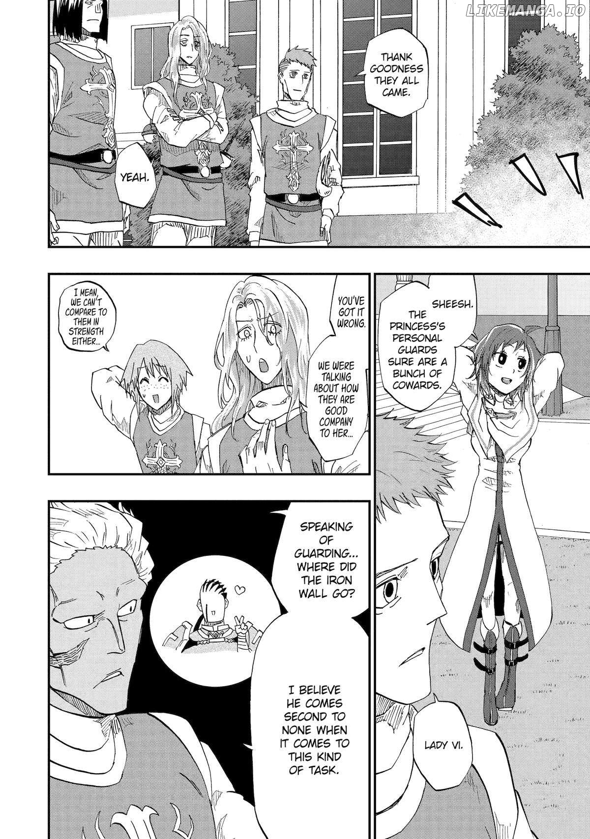 Ankoku Kishino no Ore desu Ga Saikyou no Hijiri Kishi wo Mezashimasu Chapter 61 - page 22