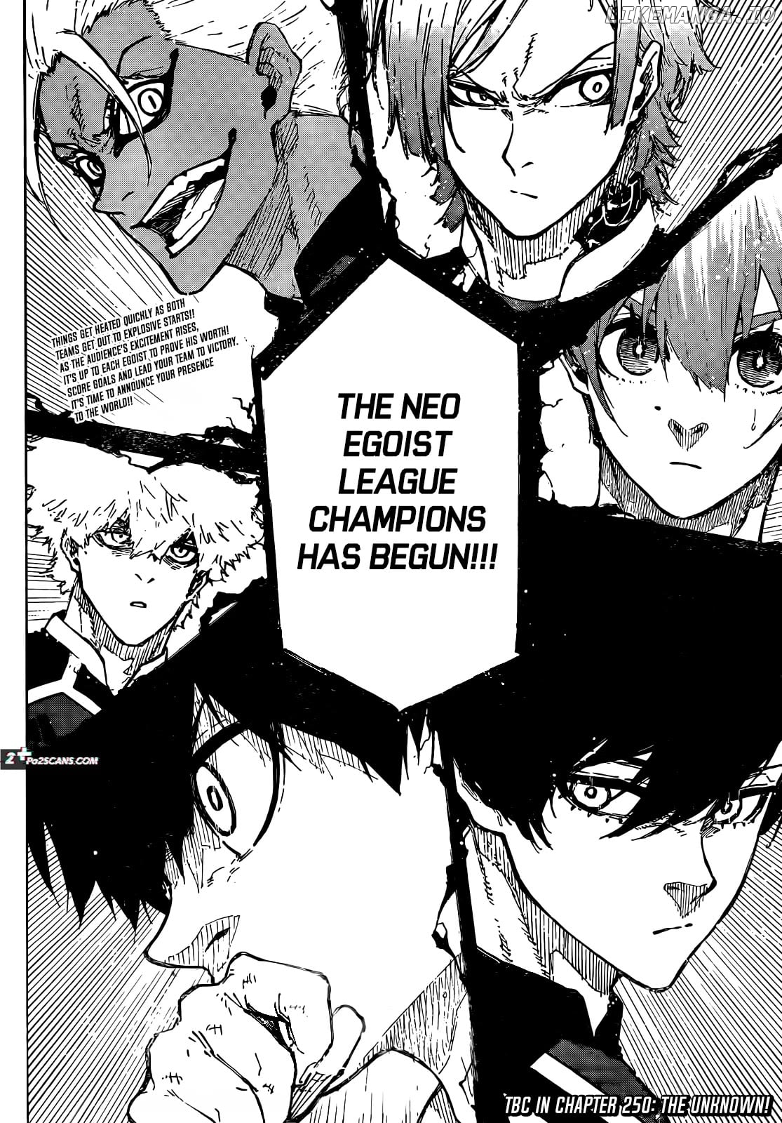 Blue Lock Chapter 249 - page 17