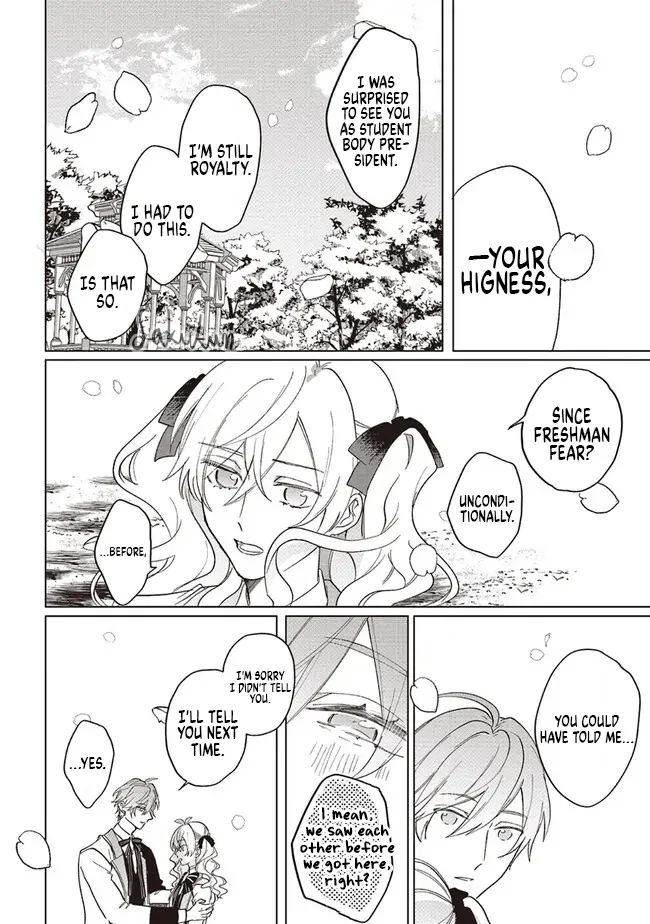 The Villainess is oblivious to the Prince's True Doting Nature. Chapter 11 - page 17