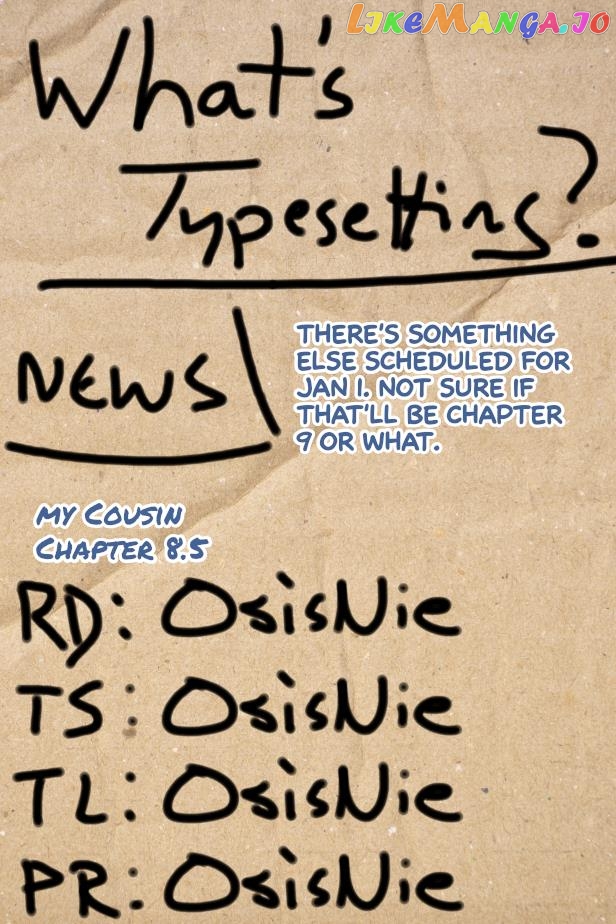 My Cousin Chapter 8.5  - page 5