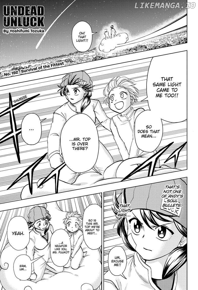Undead + Unluck Chapter 192 - page 1