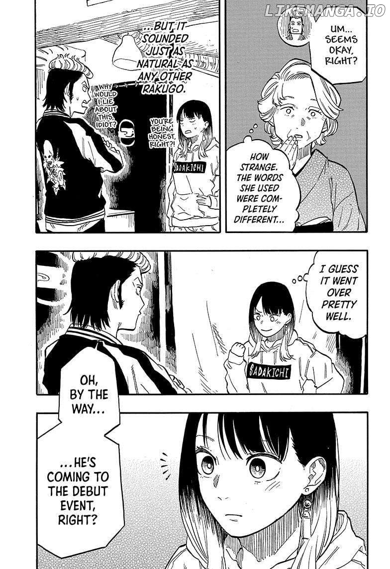 Akane Banashi Chapter 94 - page 13