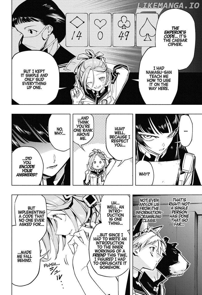 Angou Gakuen no Iroha (Cipher Academy) Chapter 56 - page 13