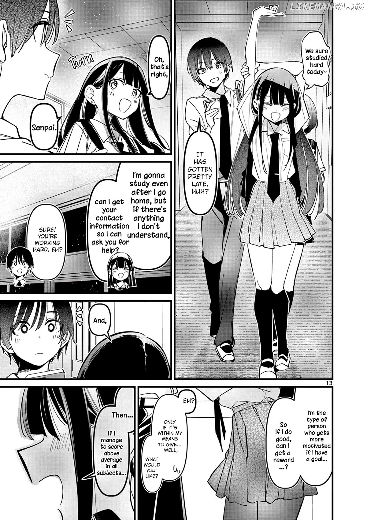His Girlfriend Chapter 32 - page 13
