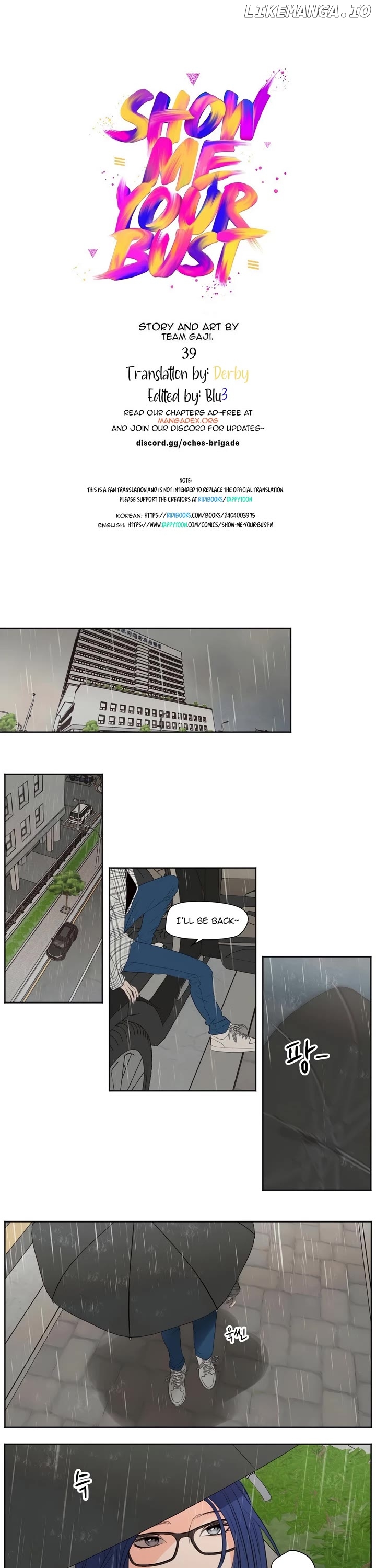 Show Me Your Bust Chapter 39 - page 1