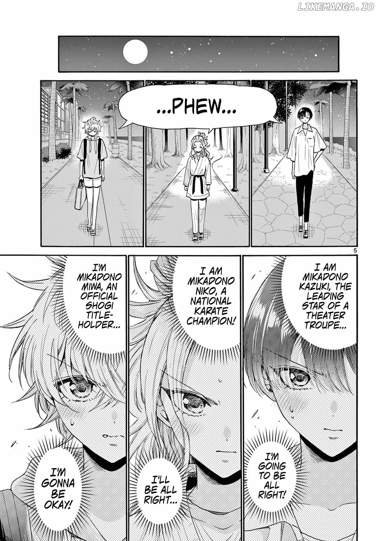Mikadono Sanshimai Wa Angai, Choroi Chapter 97 - page 5