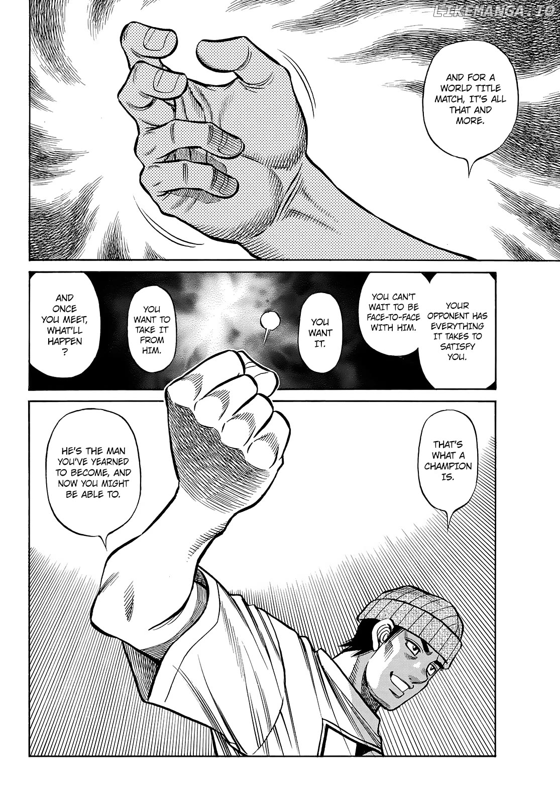 Hajime no Ippo Chapter 1445 - page 5