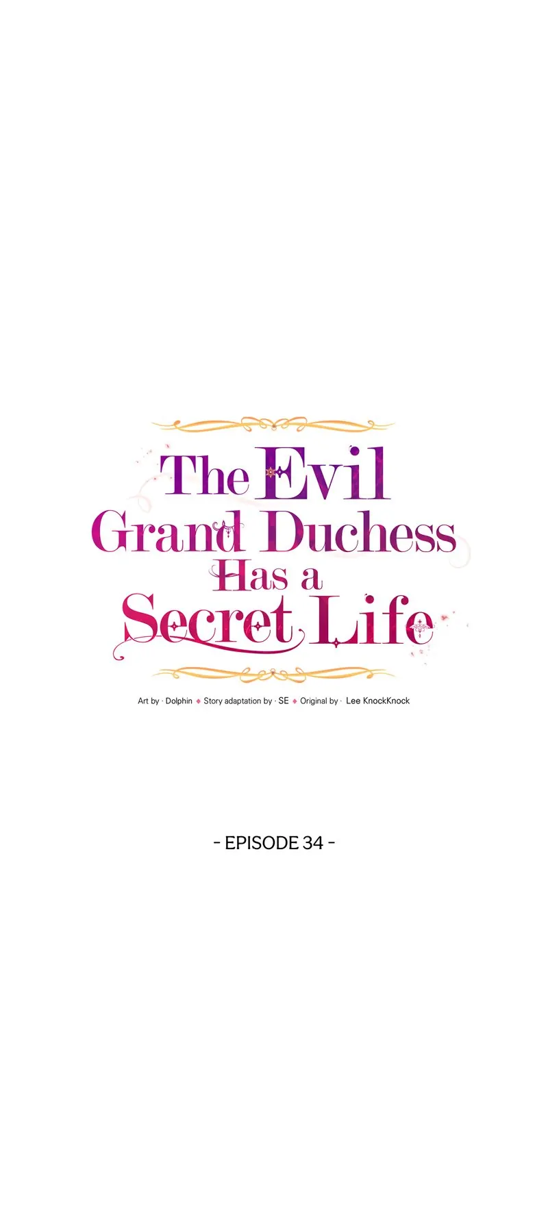 The Evil Grand Duchess Has a Secret Life Chapter 34 - page 29