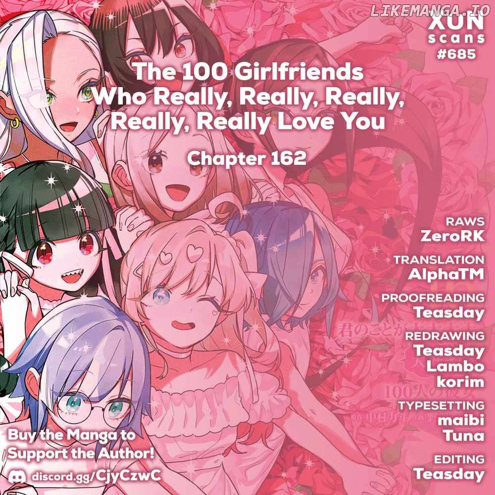 The 100 Girlfriends Who Really, Really, Really, Really, Really Love You Chapter 162 - page 1