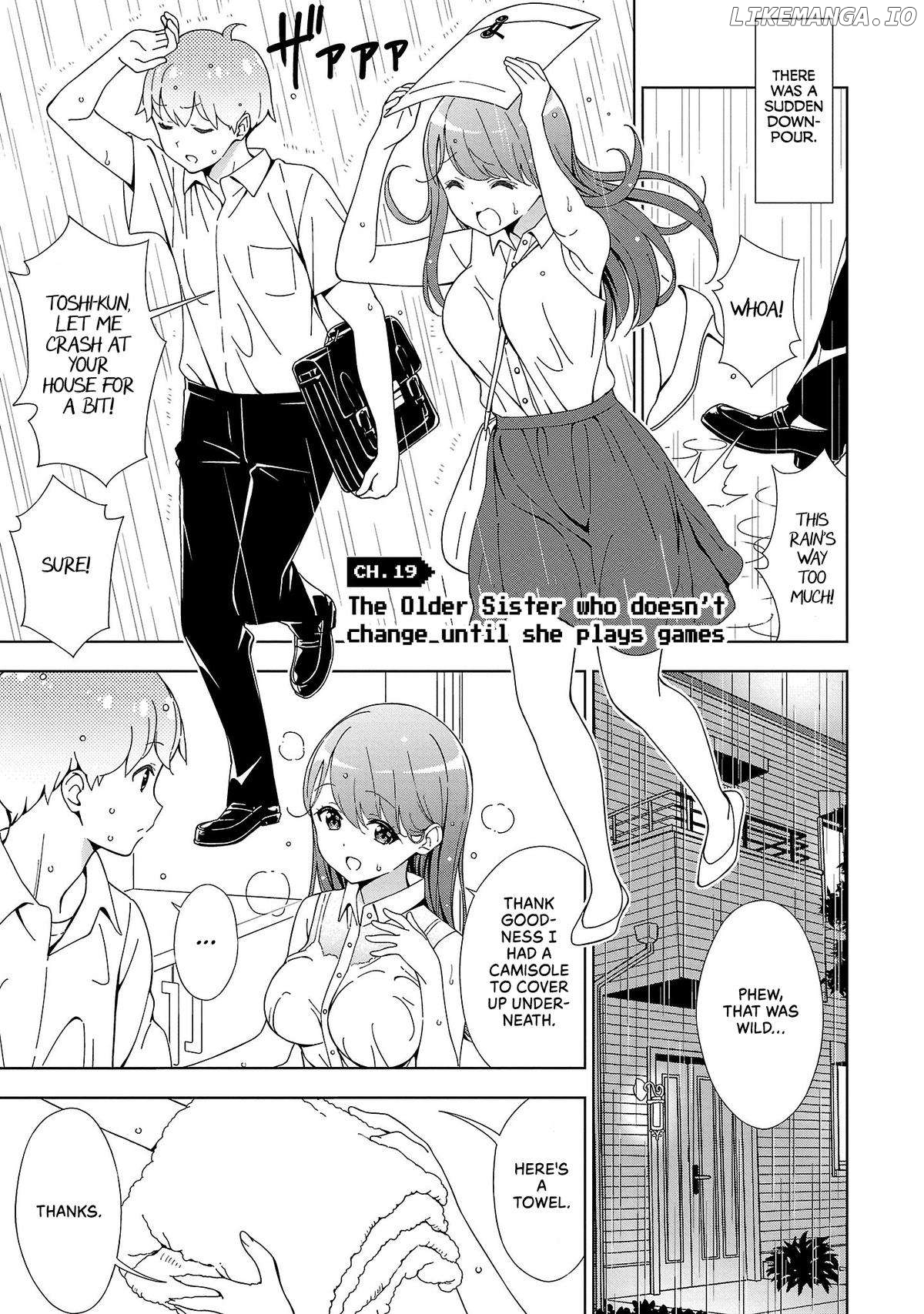 Onee-Chan Wa Game O Suruto Hito Ga Kawaru Onee-Chan Chapter 19 - page 2