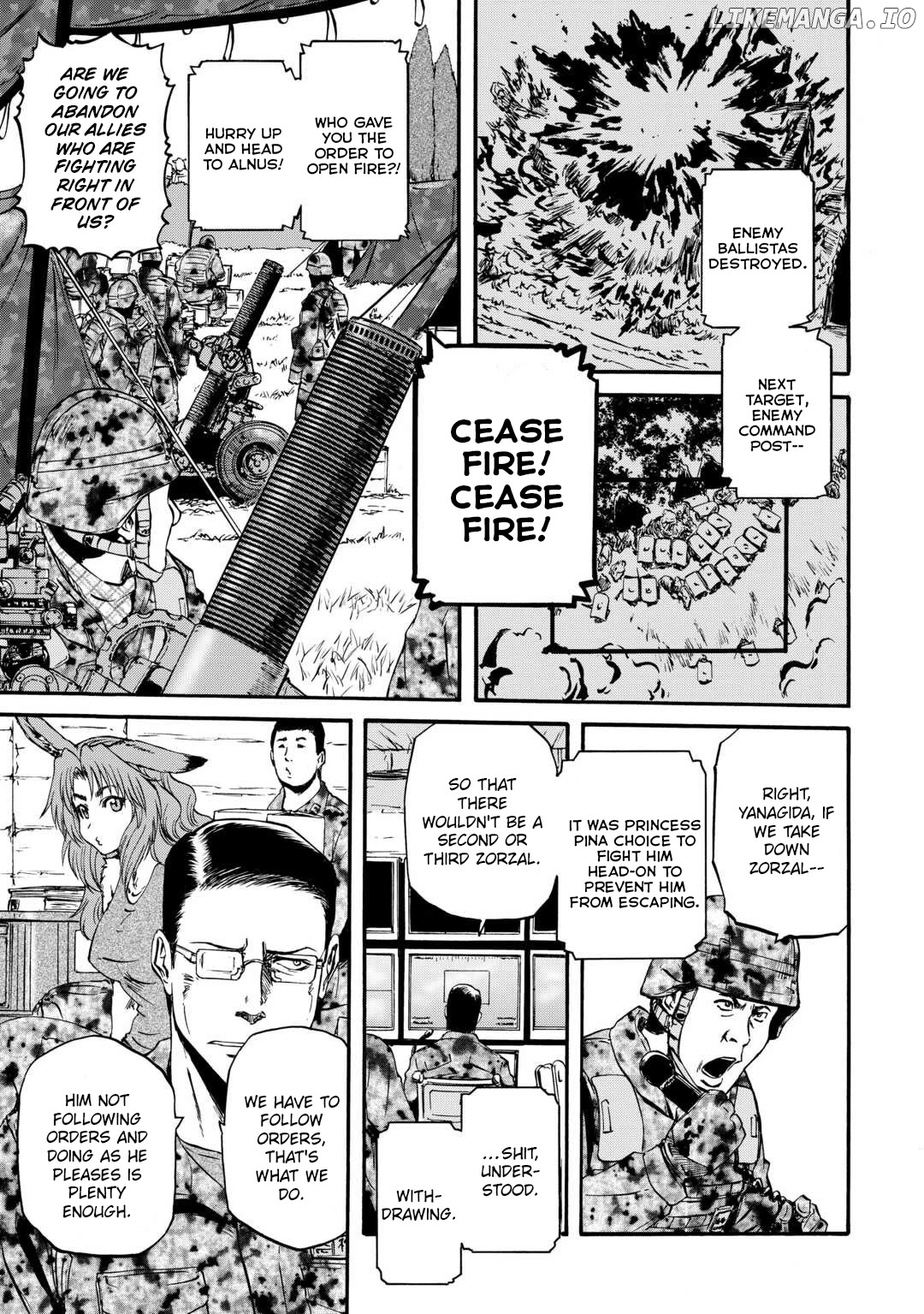 Gate - Jietai Kare no Chi nite, Kaku Tatakeri Chapter 129 - page 16