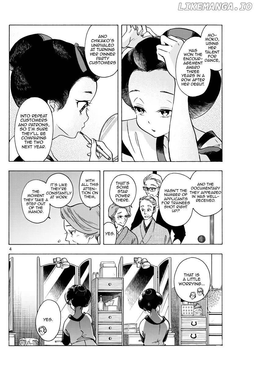 Kiyo in Kyoto: From the Maiko House Chapter 252 - page 4