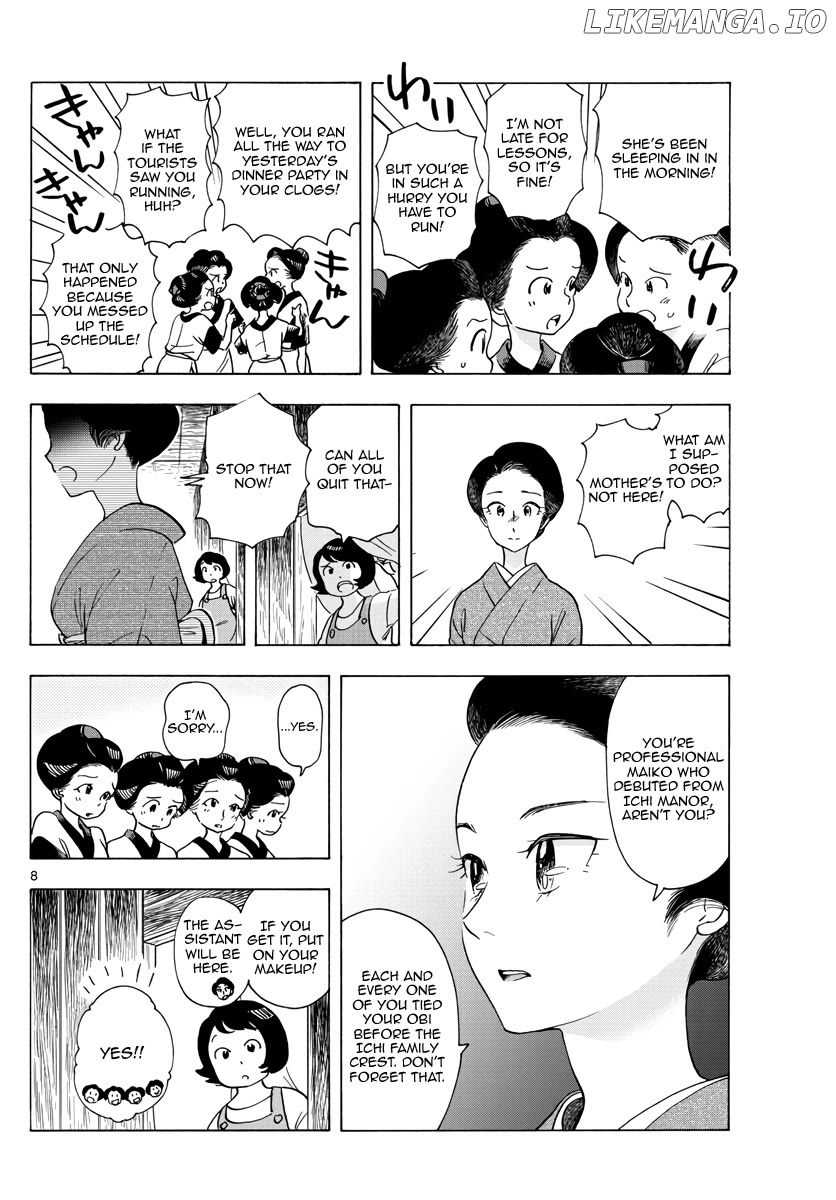 Kiyo in Kyoto: From the Maiko House Chapter 255 - page 8