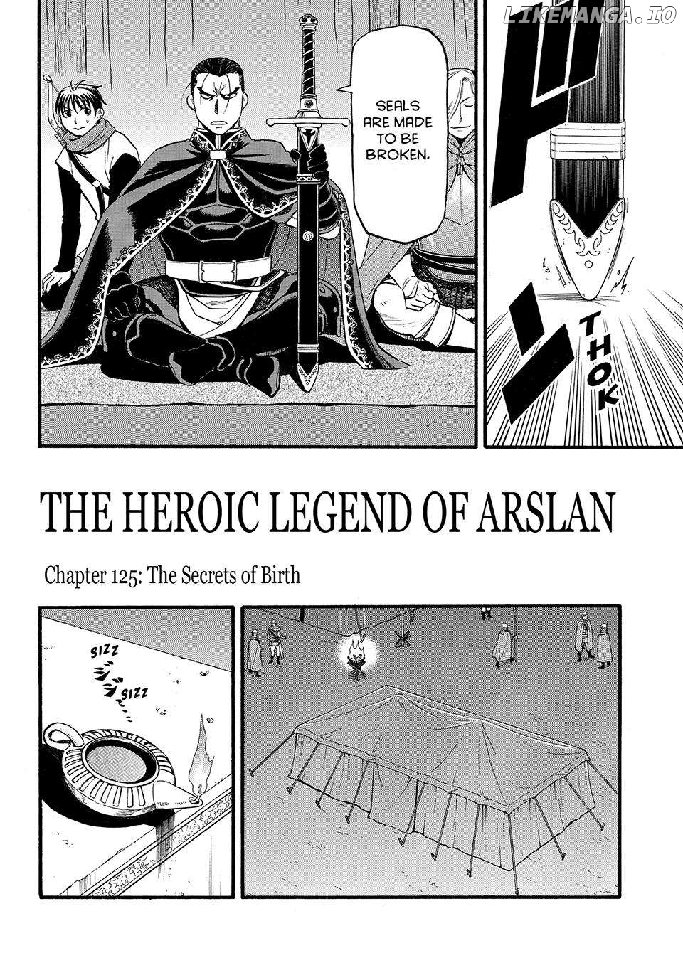 Arslan Senki (ARAKAWA Hiromu) Chapter 125 - page 4