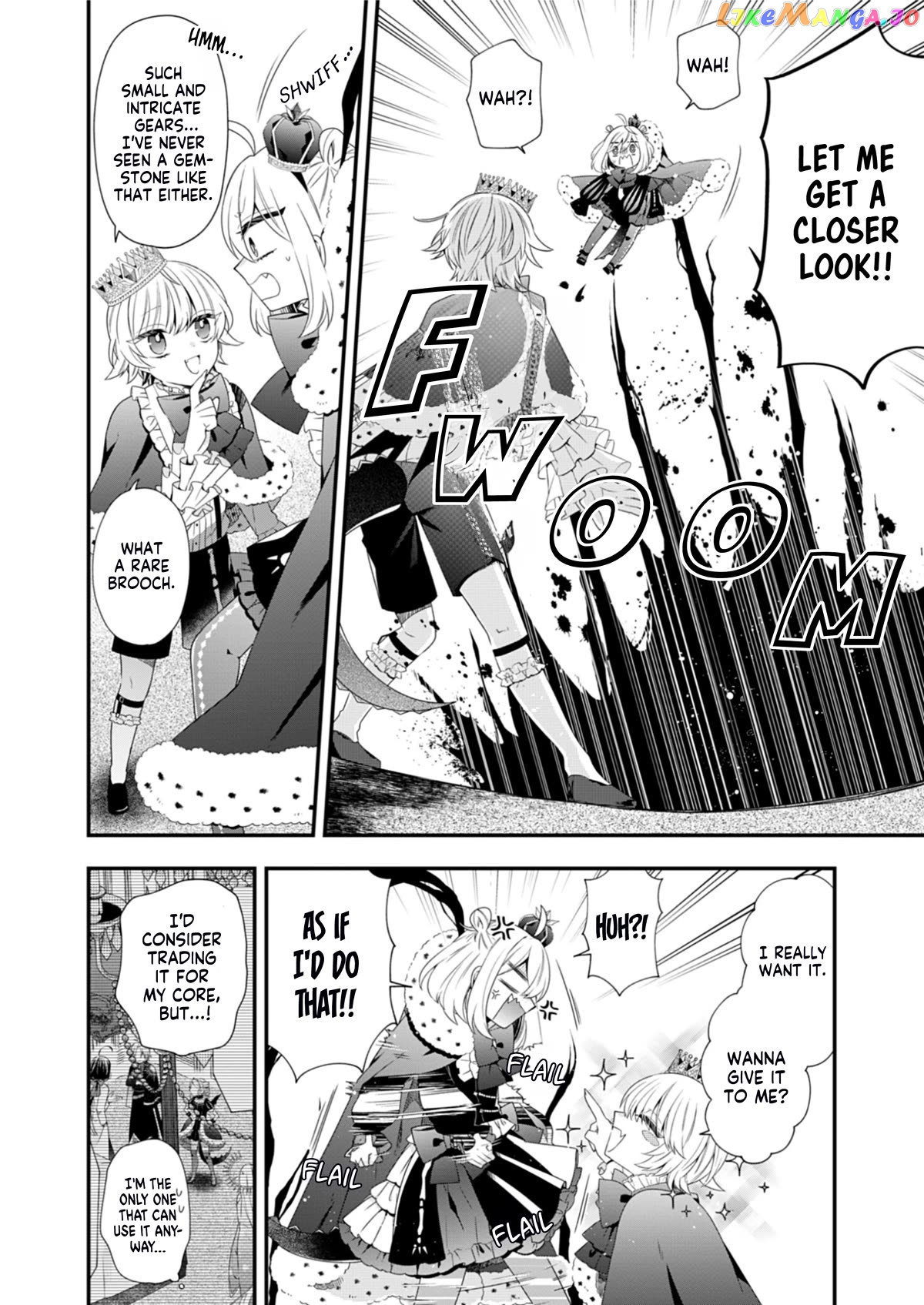 The Old Man That Was Reincarnated as a Young Girl in the Demon World Wants to Become the Demon Lord for the Sake of Peace Chapter 8 - page 7