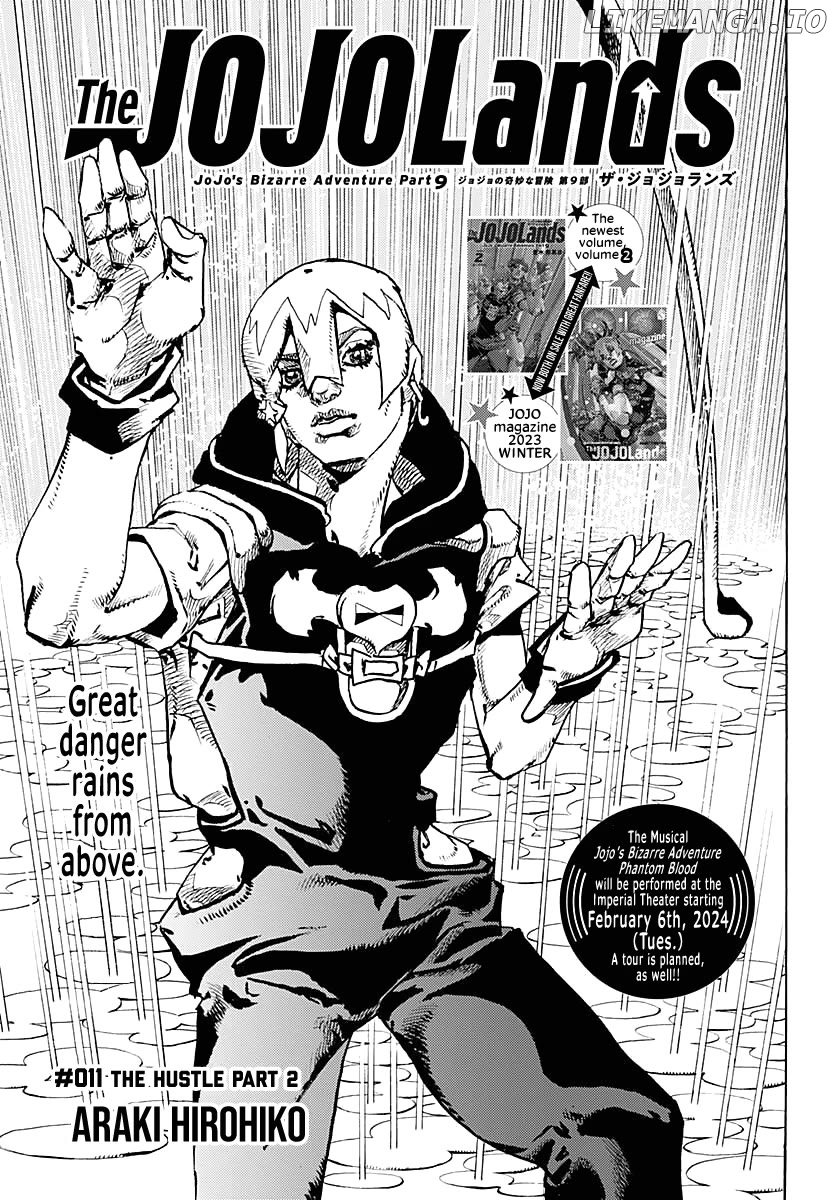 Jojo's Bizarre Adventure Part 9 - The Jojolands Chapter 11 - page 1