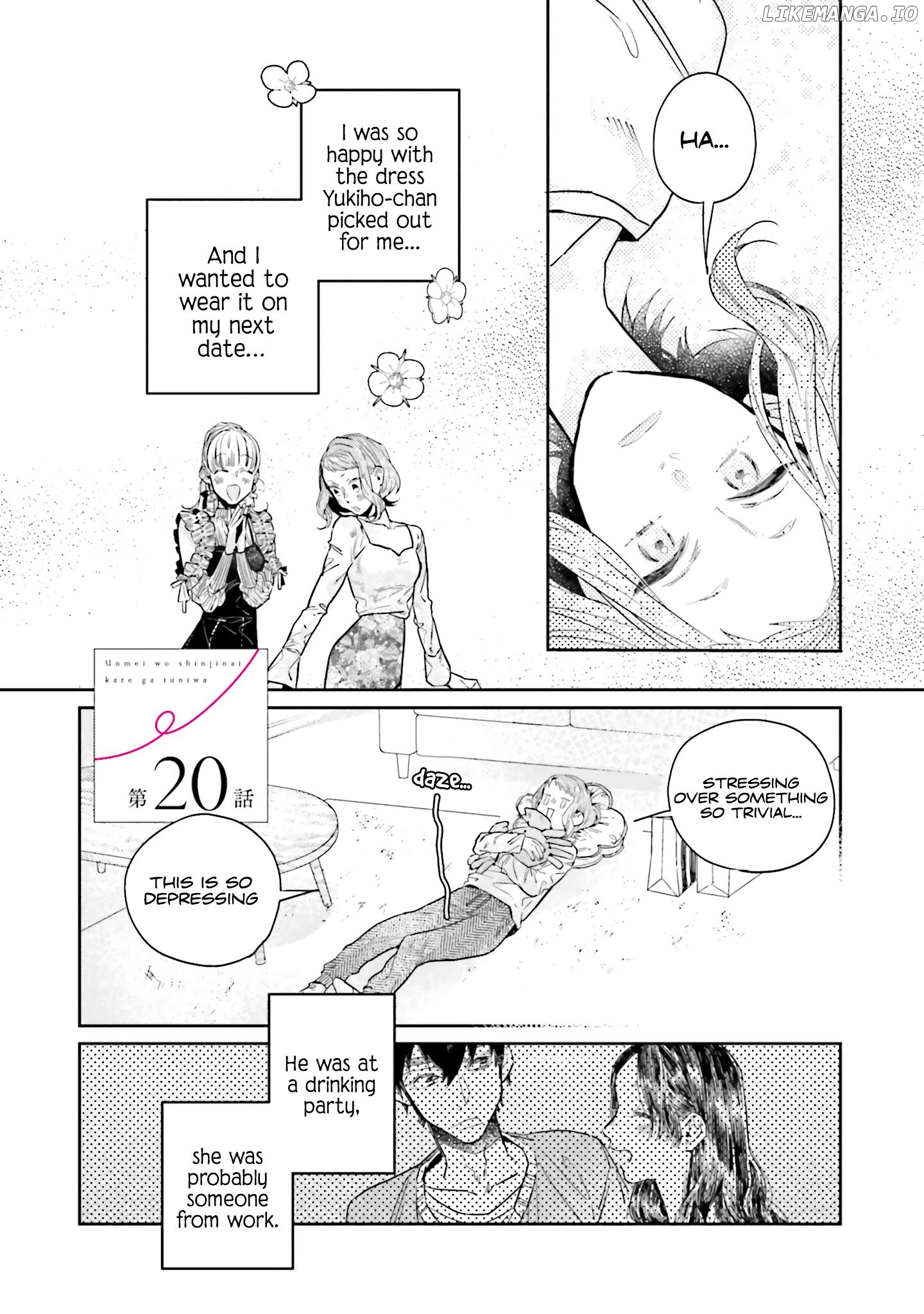 What He Who Doesn’t Believe In Fate Says Chapter 20 - page 1