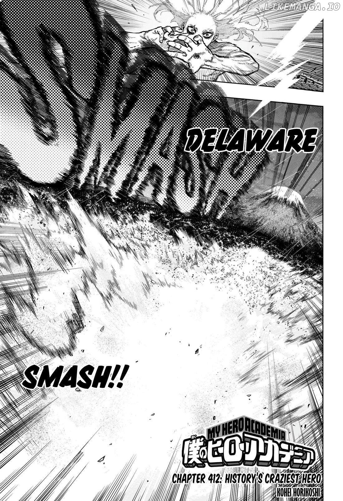 Boku No Hero Academia Chapter 412 - page 4
