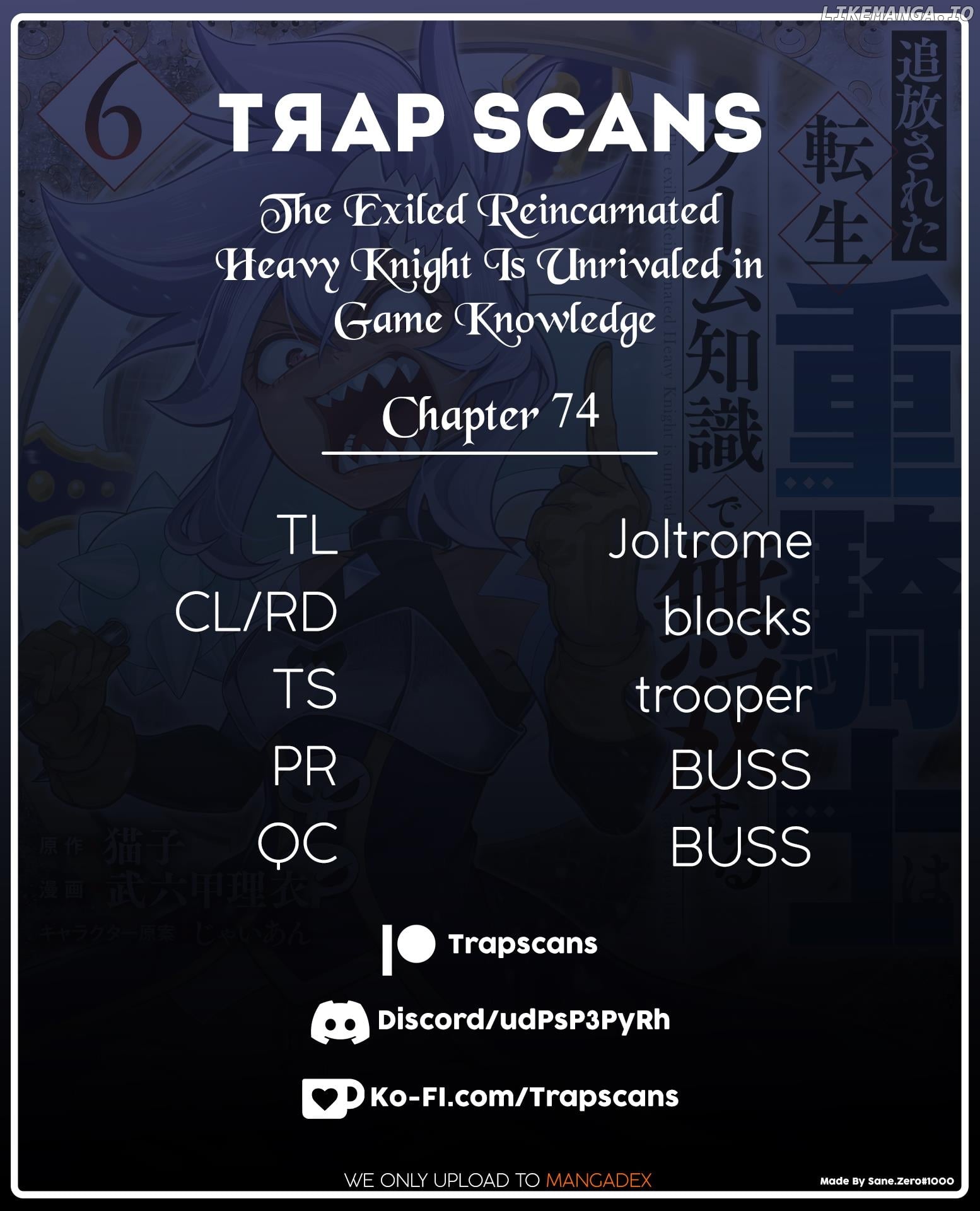 The Exiled Reincarnated Heavy Knight Is Unrivaled In Game Knowledge Chapter 74 - page 1