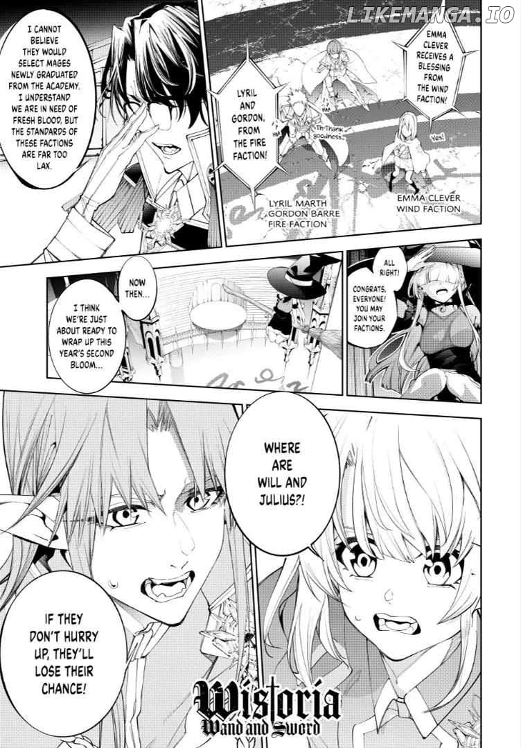 Wistoria: Wand and Sword Chapter 37 - page 1