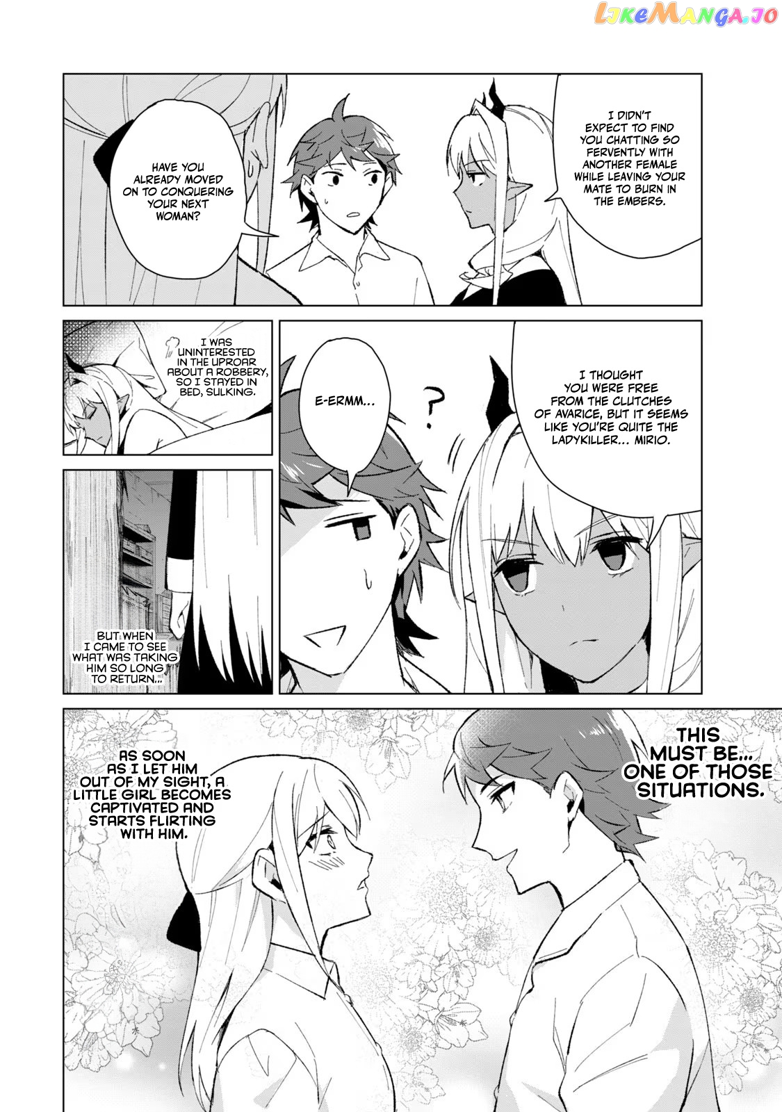 A Story About A Hero Exterminating A Dragon-Class Beautiful Girl Demon Queen, Who Has Very Low Self-Esteem, With Love! Chapter 13 - page 3