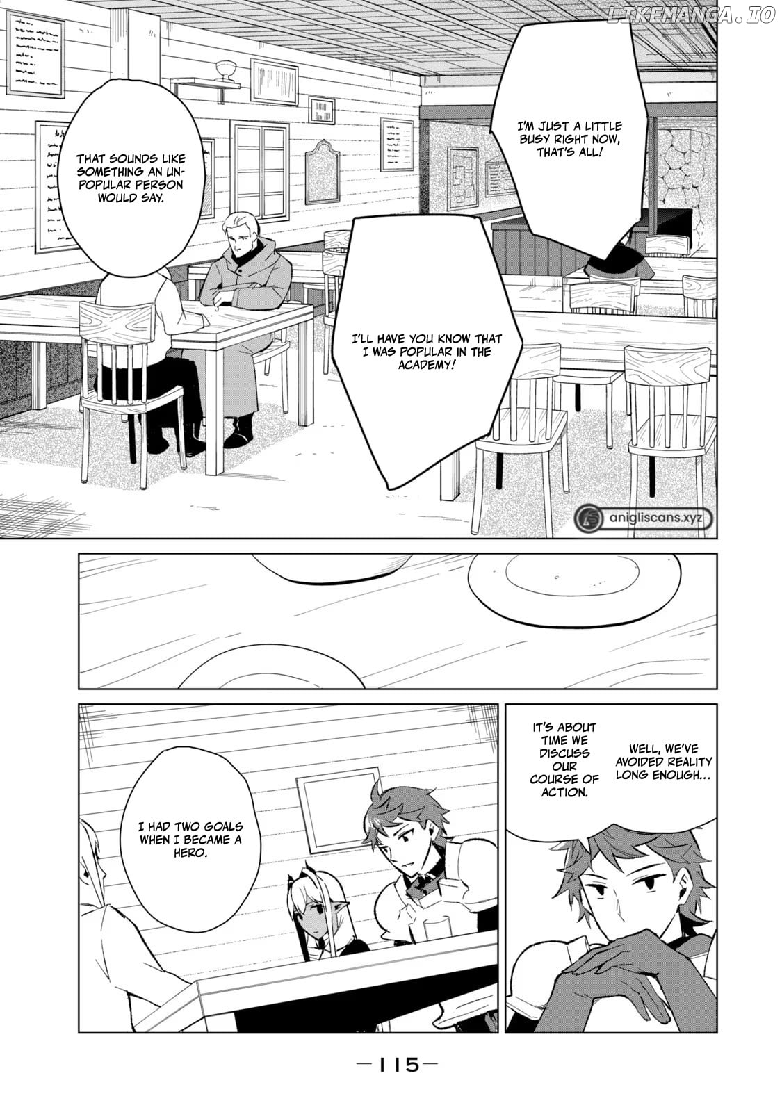 A Story About A Hero Exterminating A Dragon-Class Beautiful Girl Demon Queen, Who Has Very Low Self-Esteem, With Love! Chapter 15 - page 6