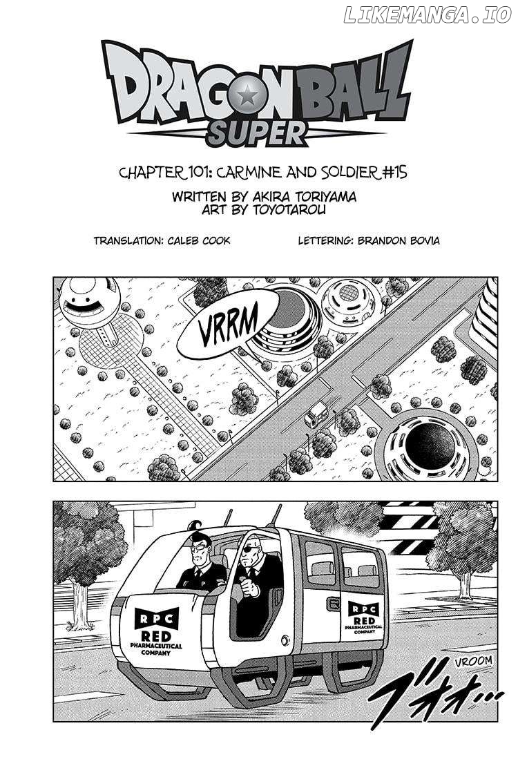 Dragon Ball Super Chapter 101 - page 1