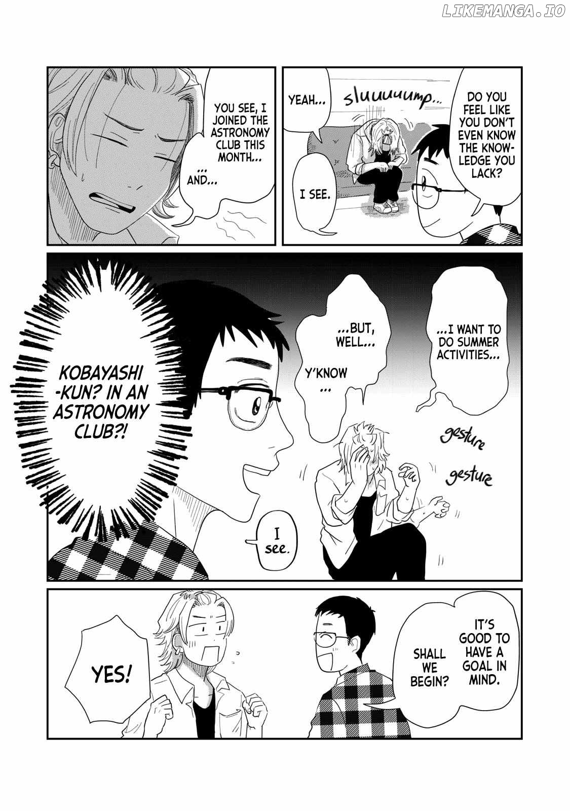 Kimi To Uchuu Wo Aruku Tame Ni Chapter 5 - page 21