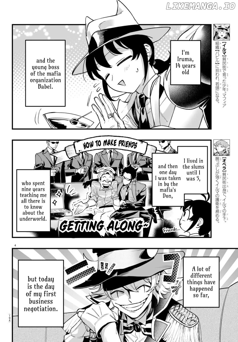 Welcome to Demon School! Iruma-kun: If Episode of Mafia Chapter 5 - page 4