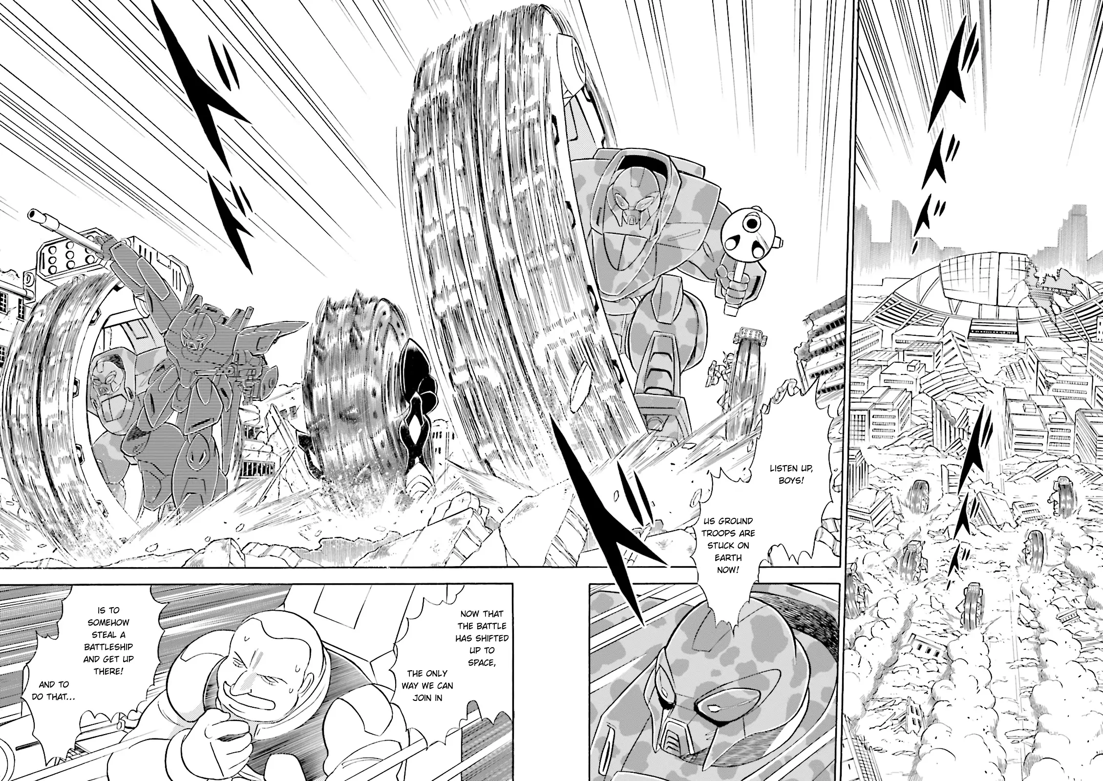 Kidou Senshi Crossbone Gundam Ghost Chapter 38 - page 3
