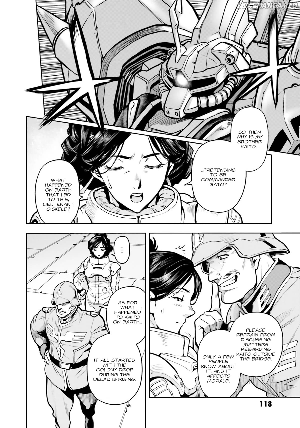 Kidou Senshi Gundam 0083 Rebellion Chapter 101 - page 8