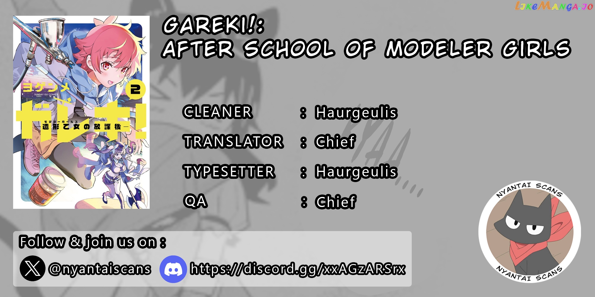 Gareki!: After School Of Modeler Girls Chapter 9 - page 1