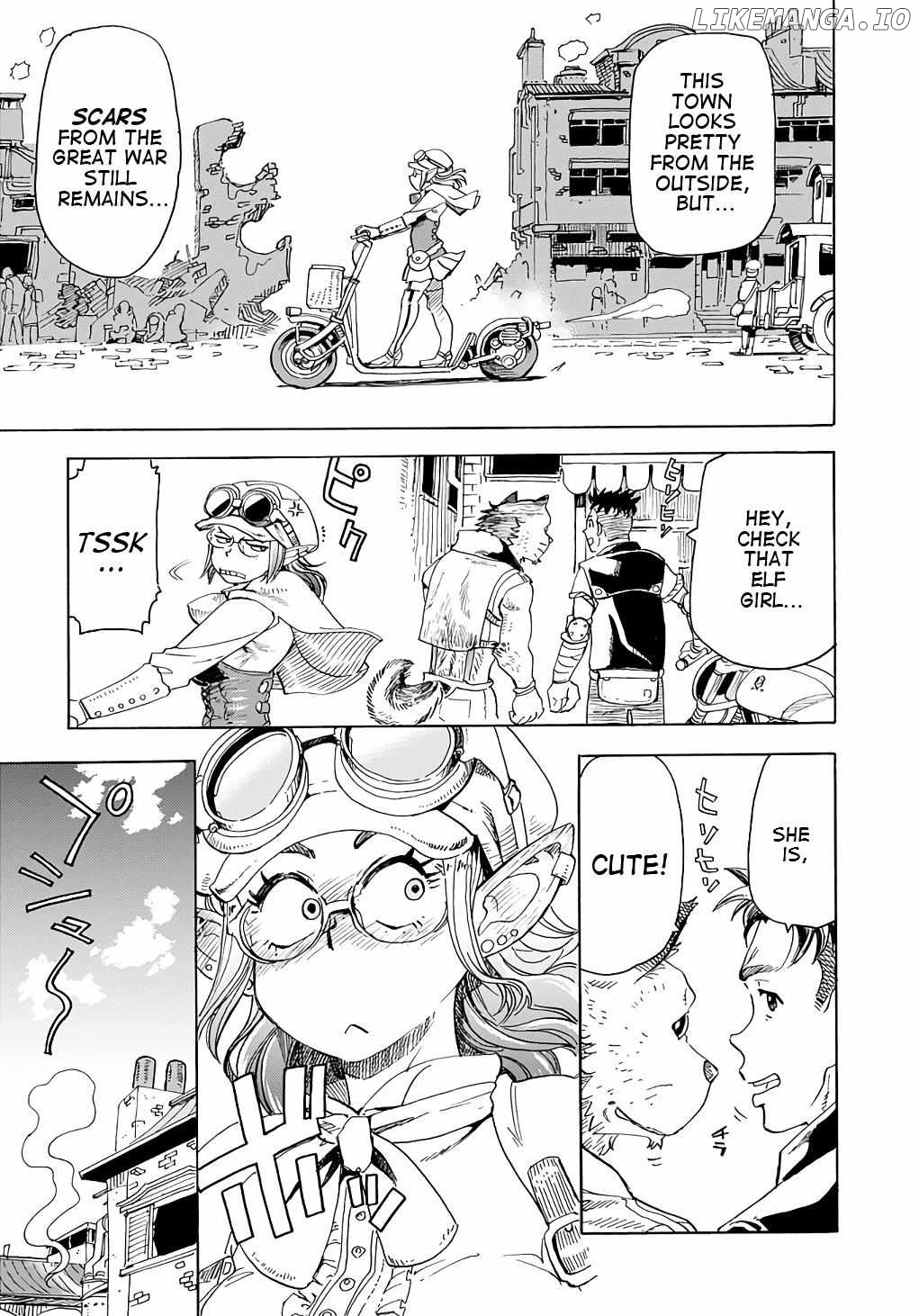 Elf And Bike And Imperial Geographic Surveyor And… Chapter 4 - page 12