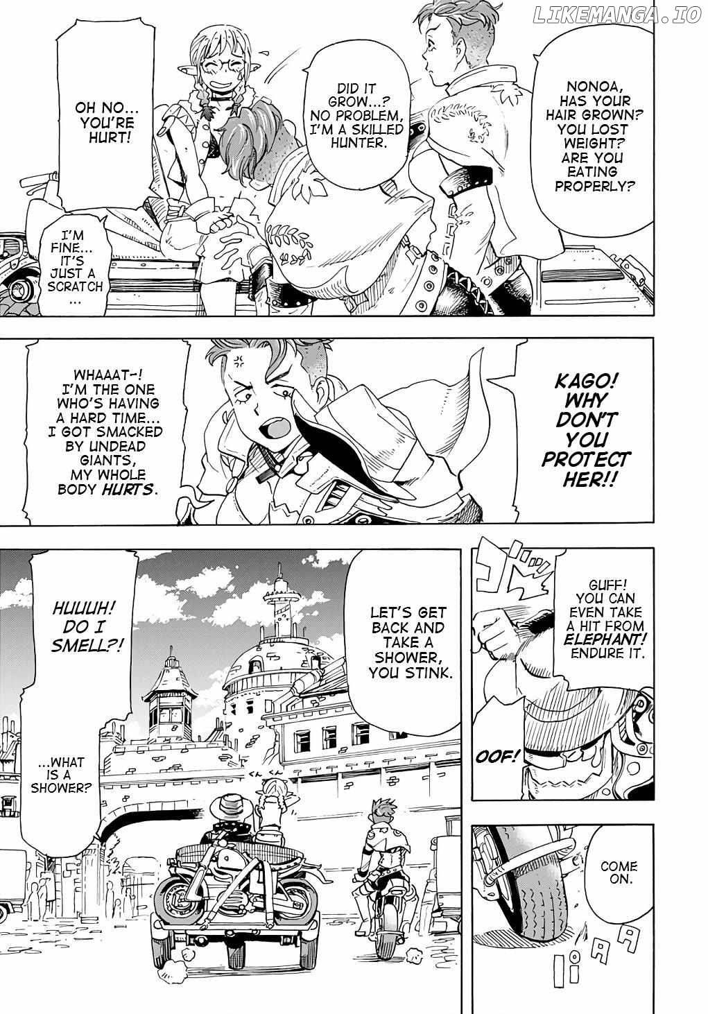 Elf And Bike And Imperial Geographic Surveyor And… Chapter 4 - page 3