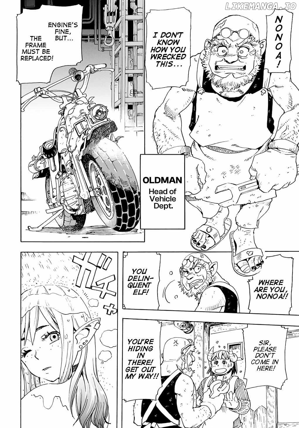 Elf And Bike And Imperial Geographic Surveyor And… Chapter 4 - page 6