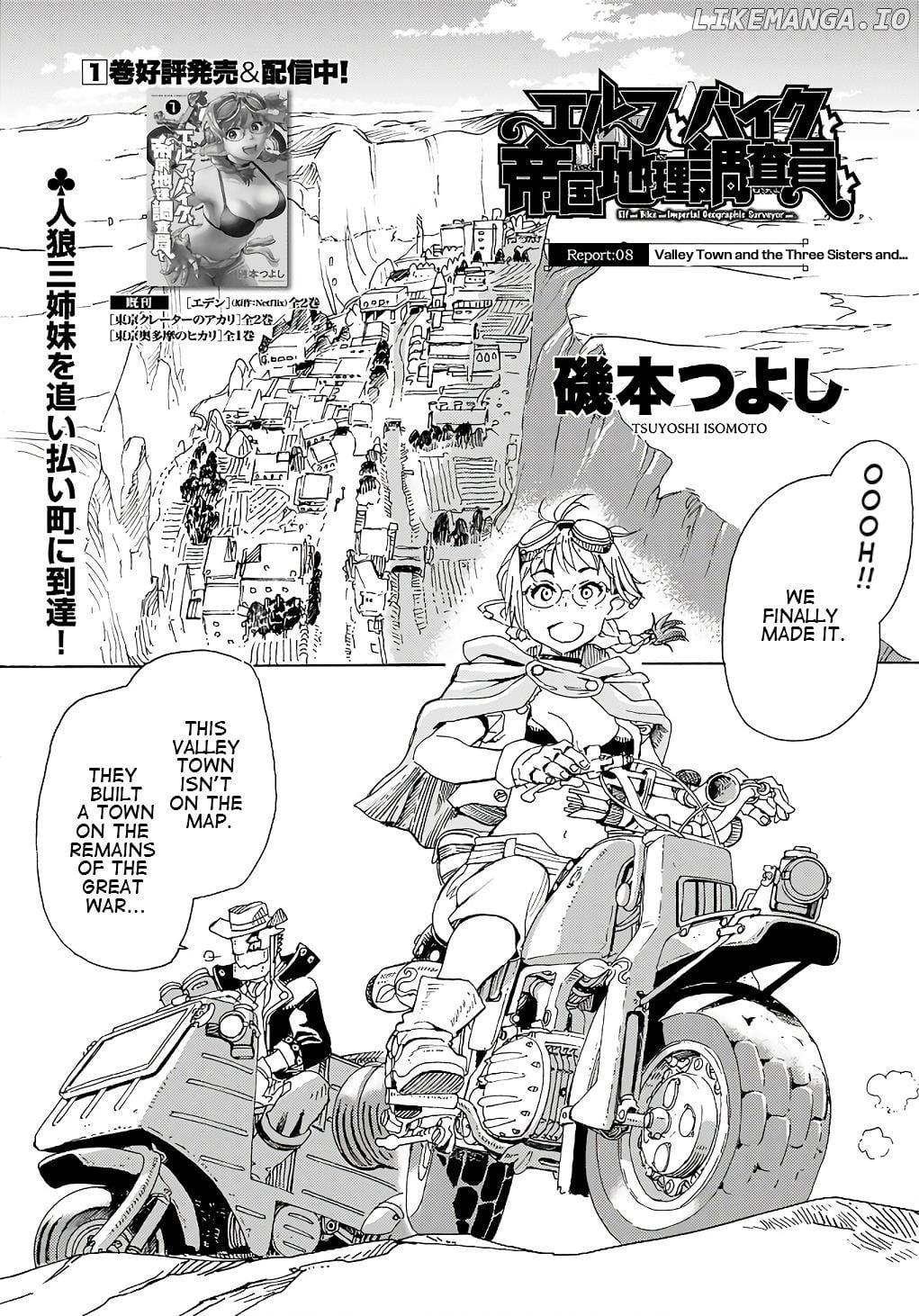 Elf And Bike And Imperial Geographic Surveyor And… Chapter 8 - page 1