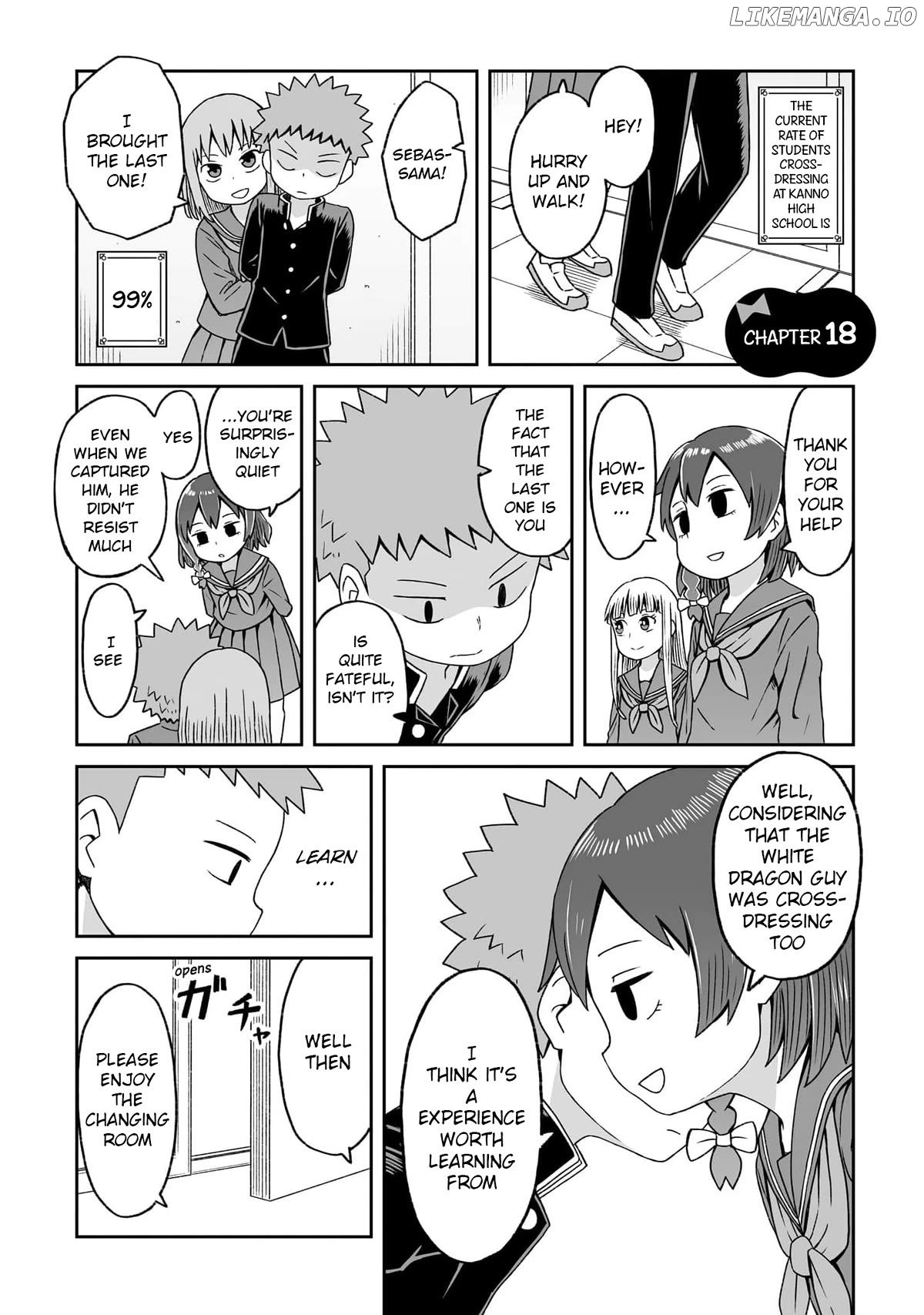 I'm the Only One Not Crossdressing!? Chapter 18 - page 1