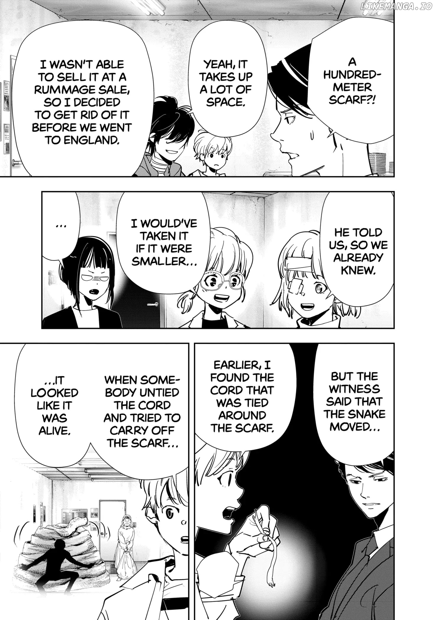 Kamonohashi Ron no Kindan Suiri Chapter 119 - page 13