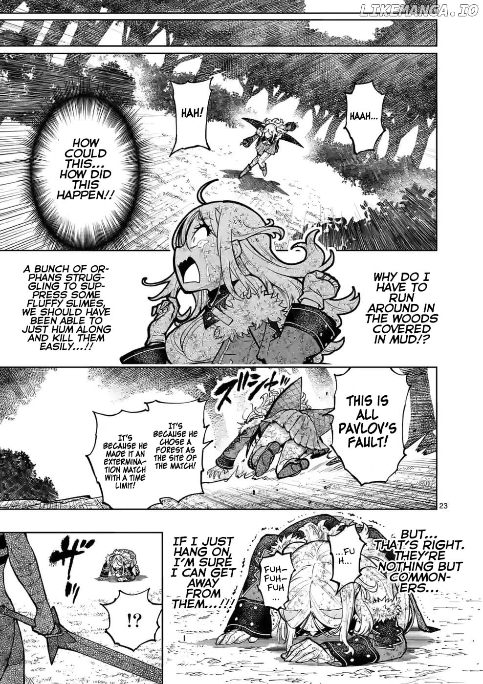 The Strongest Female Masters, Who Are Trying to Raise Me Up, Are in Shambles Over Their Training Policy chapter 22 - page 23