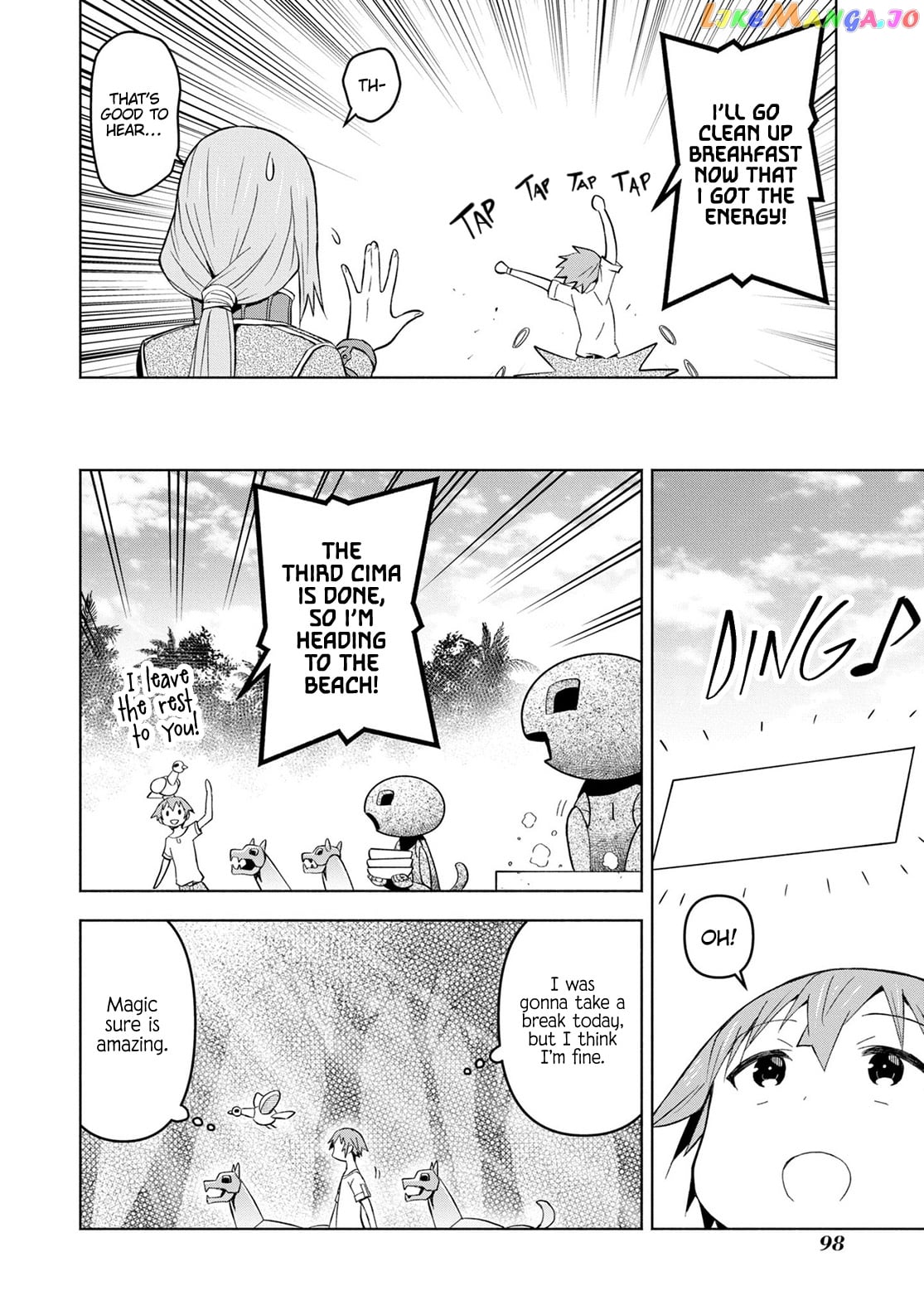 Dungeon Tou de Yadoya wo Yarou! Souzou Mahou wo Moratta Ore no Hosoude Hanjouki Chapter 28 - page 4