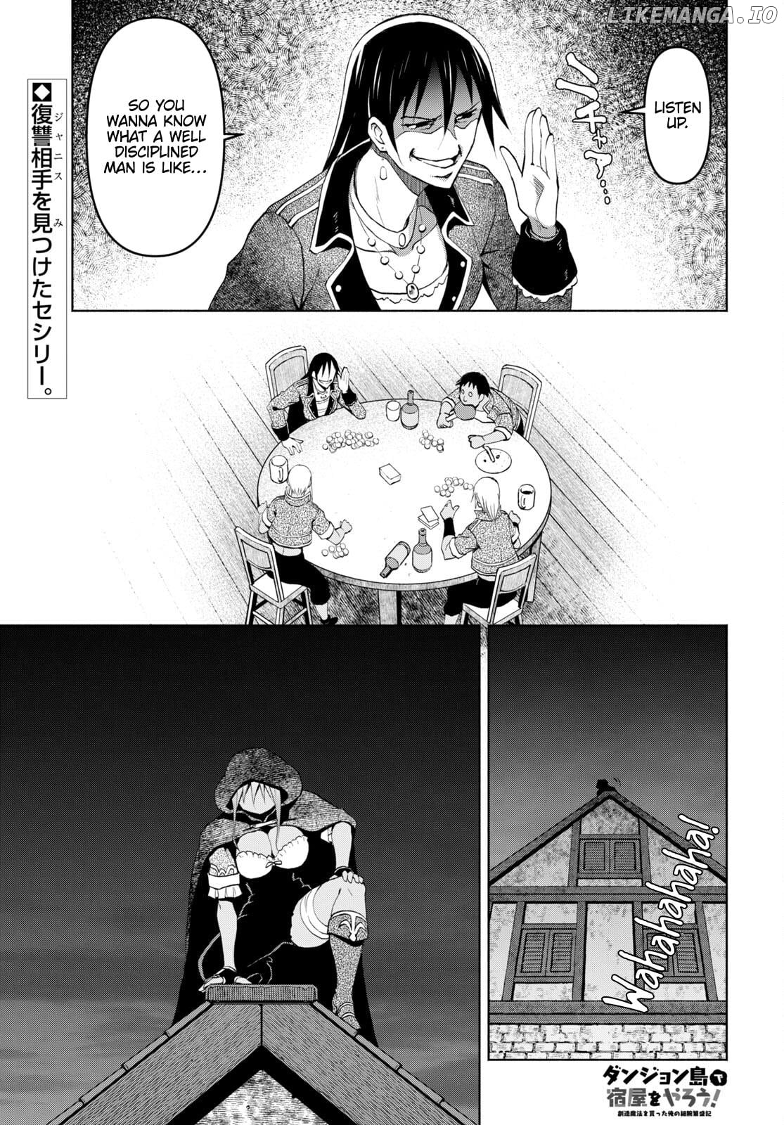 Dungeon Tou de Yadoya wo Yarou! Souzou Mahou wo Moratta Ore no Hosoude Hanjouki Chapter 31 - page 1
