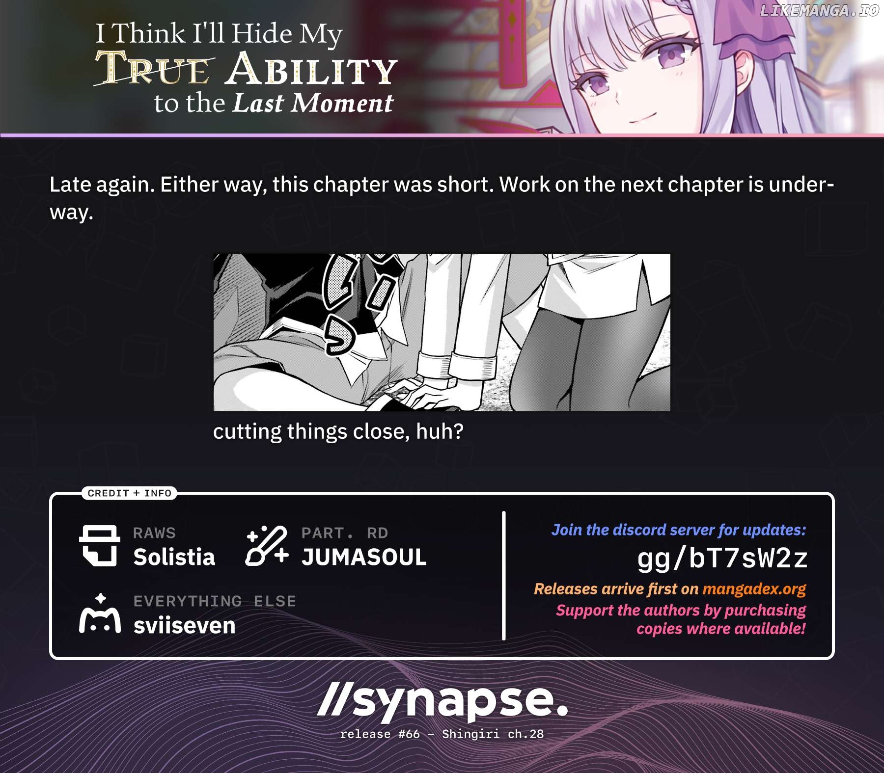I Think I’ll Hide My True Ability to the Last Moment Chapter 28 - page 21