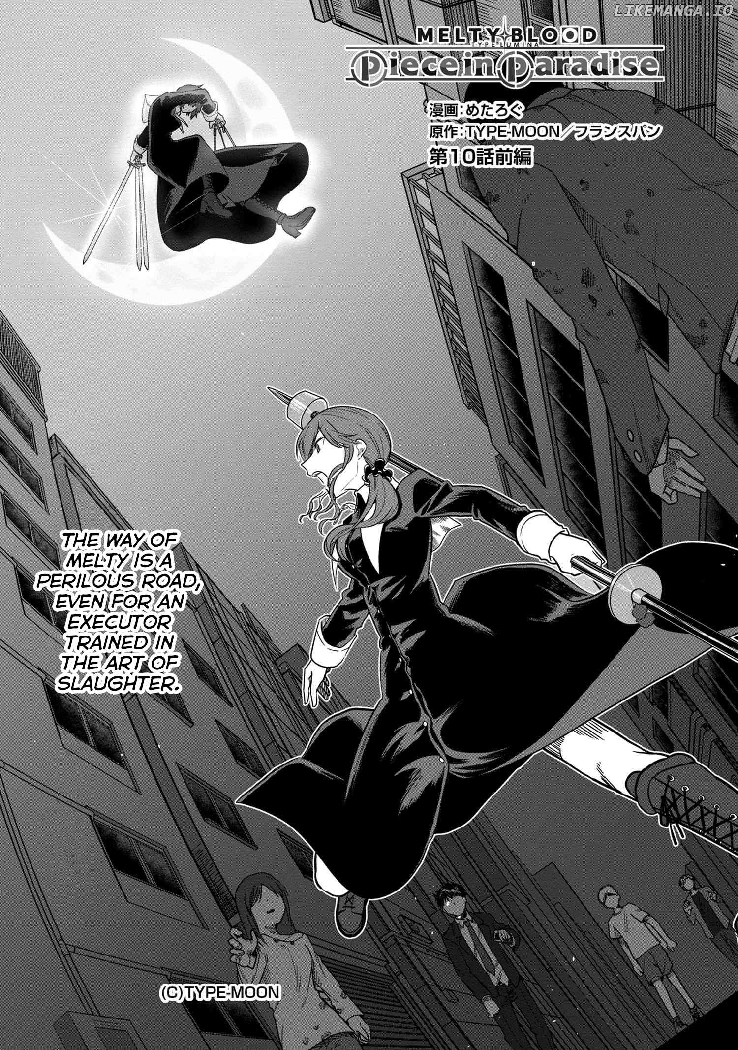 Melty Blood Type Lumina Piece In Paradise Chapter 10.1 - page 2