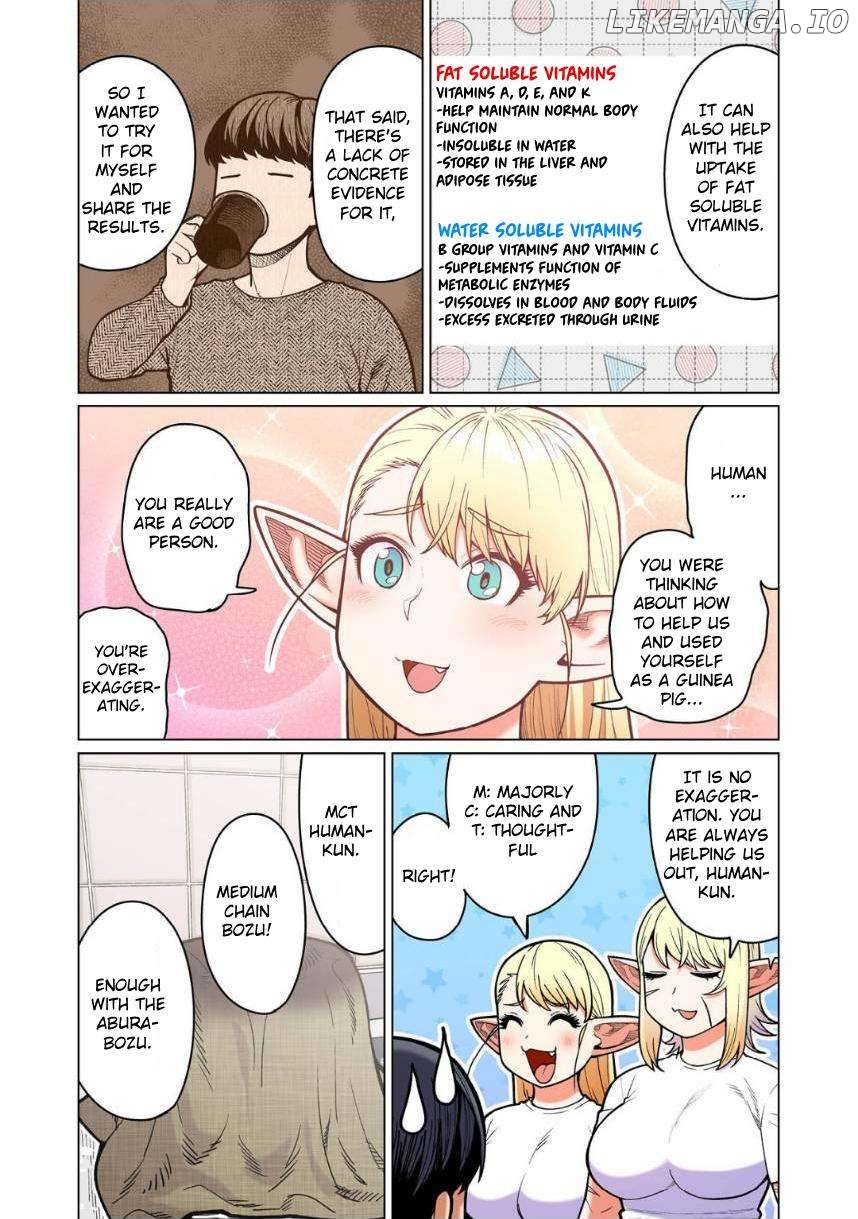 Shin Elf-san wa Yaserarenai. Chapter 12 - page 17