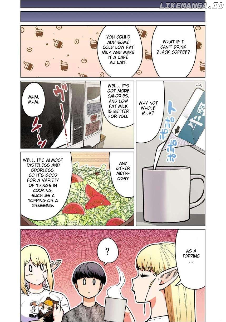Shin Elf-san wa Yaserarenai. Chapter 12 - page 18