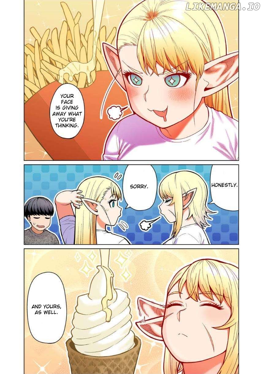Shin Elf-san wa Yaserarenai. Chapter 12 - page 19